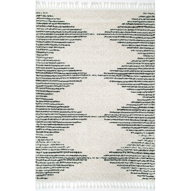 MoDRN Scandinavian Linear Triangles Area Rug | Walmart (US)