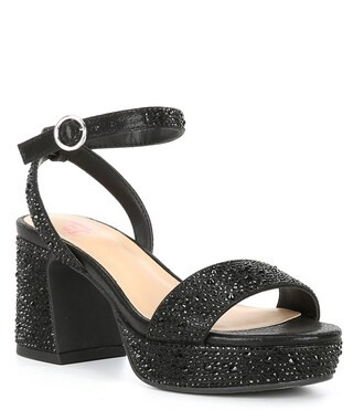 GB Girls' Ellie-Girl Rhinestone Platform Dress Sandals (Youth) | Dillard's | Dillard's