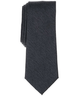 Bar III Men's Melange Chevron Solid Tie, Exclusively at Macy's - Macy's | Macy's
