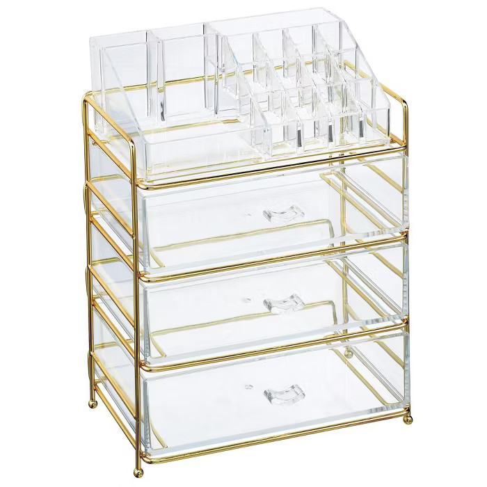 mDesign Plastic Cosmetic Storage Organizer Caddy | Target
