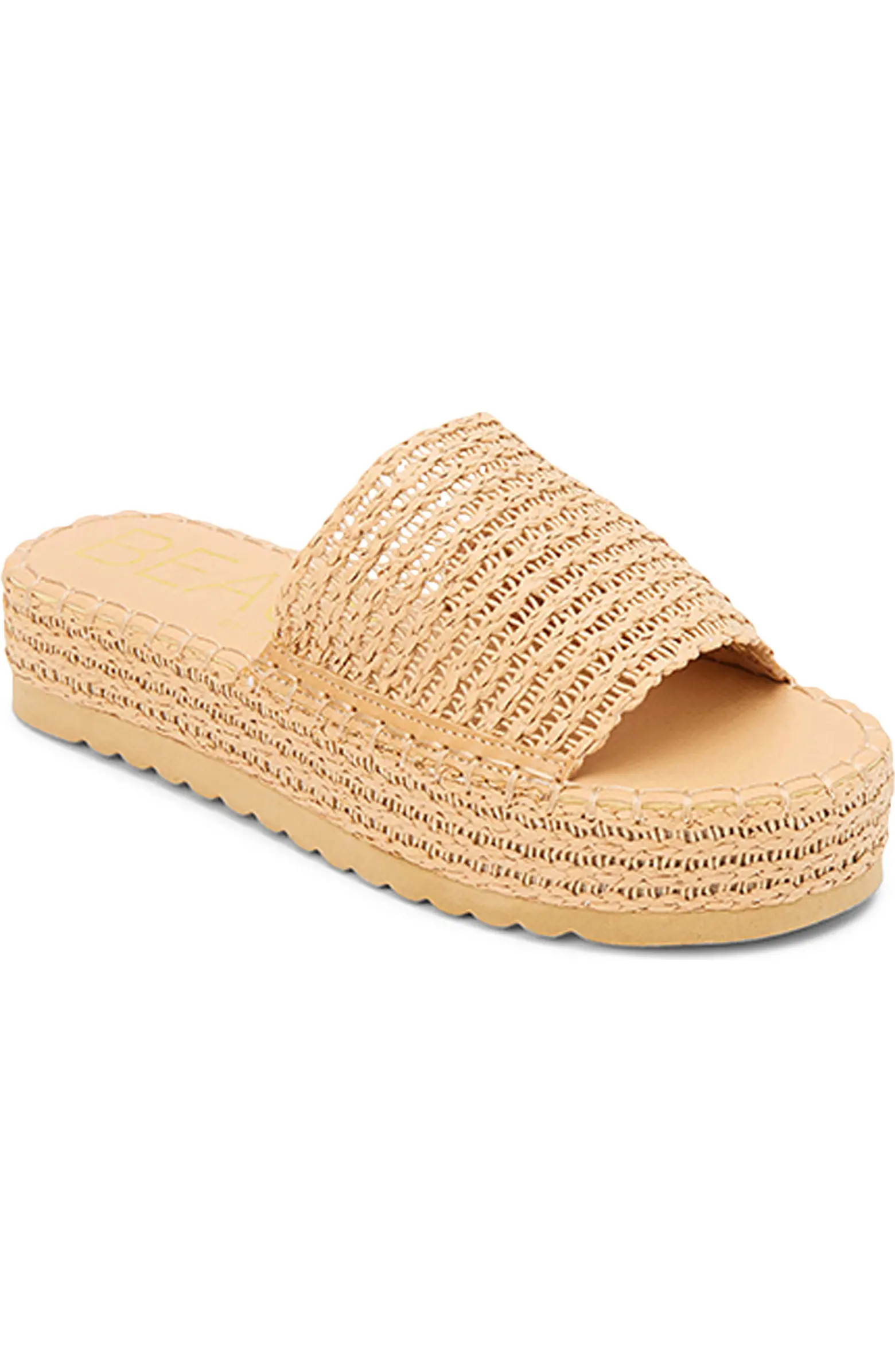 Coconuts by Matisse Del Mar Platform Slide Sandal (Women) | Nordstrom | Nordstrom