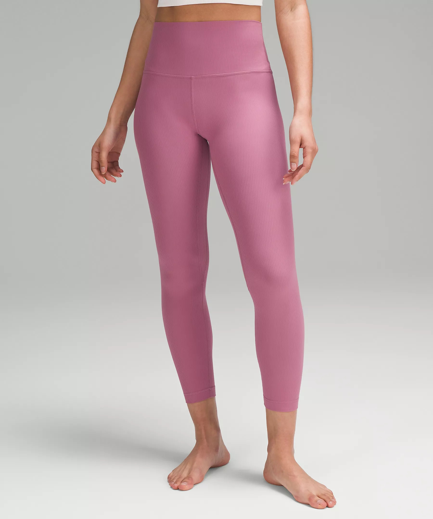 lululemon Align™ Ribbed High-Rise Pant 25" | Women's Leggings/Tights | lululemon | Lululemon (US)