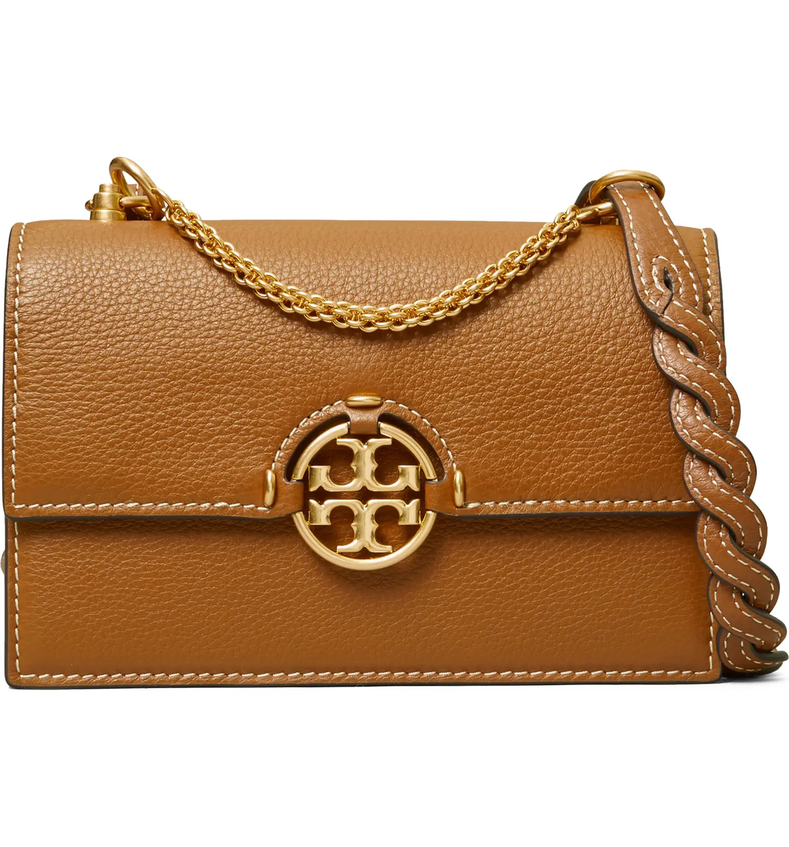 Tory Burch Miller Mini Leather Crossbody Bag | Nordstrom | Nordstrom