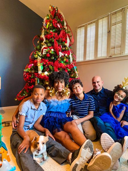 Christmas Tree +
My mini’s tulle dress +
Christmas tree decorations 

#LTKHoliday #LTKfamily #LTKSeasonal