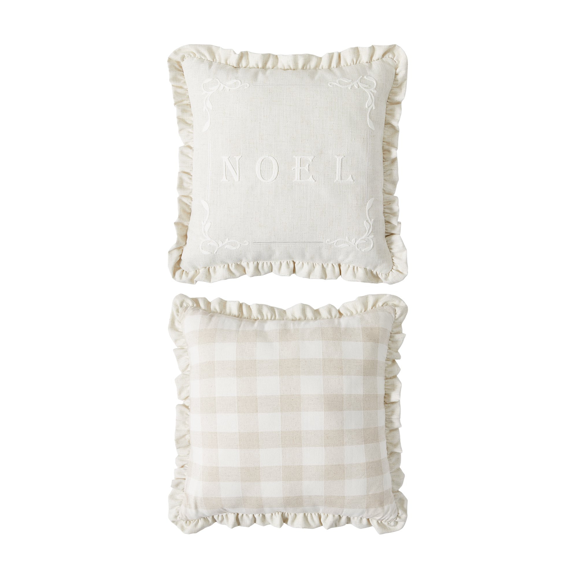 Fraiche(No ratings yet)|Write a review Fraiche Noel Embroidered Accent Cushion Current price is C... | Walmart (CA)