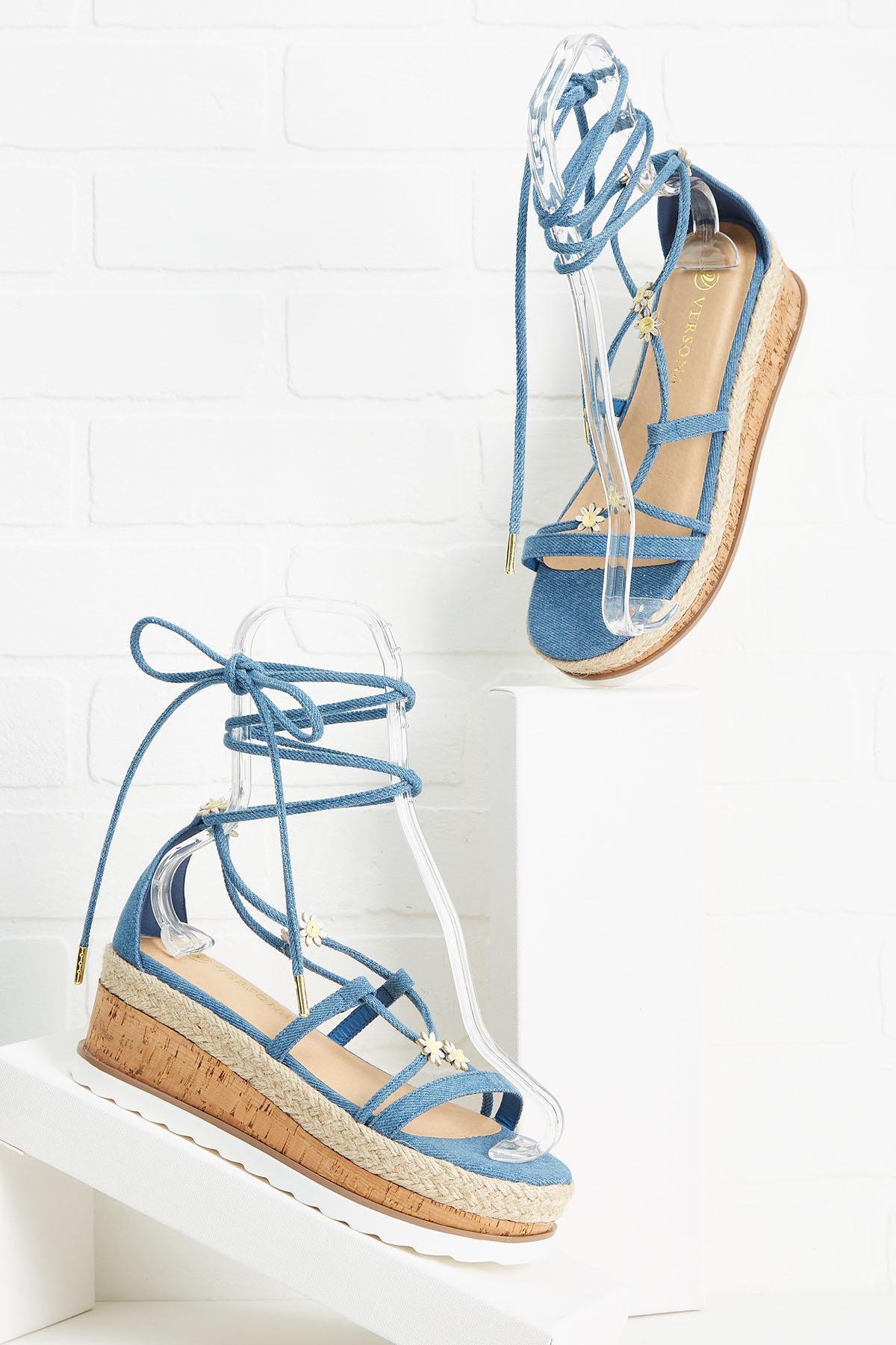 loopsy daisy wedge sandals | Versona