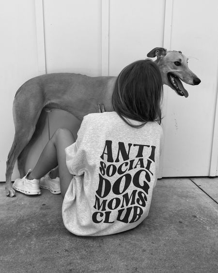 Anti social dog mom club crewneck sweatshirt! Great gift for dog moms! Wearing a 2XL
Casual fashion, Etsy, dogs, pets,

#LTKfindsunder50