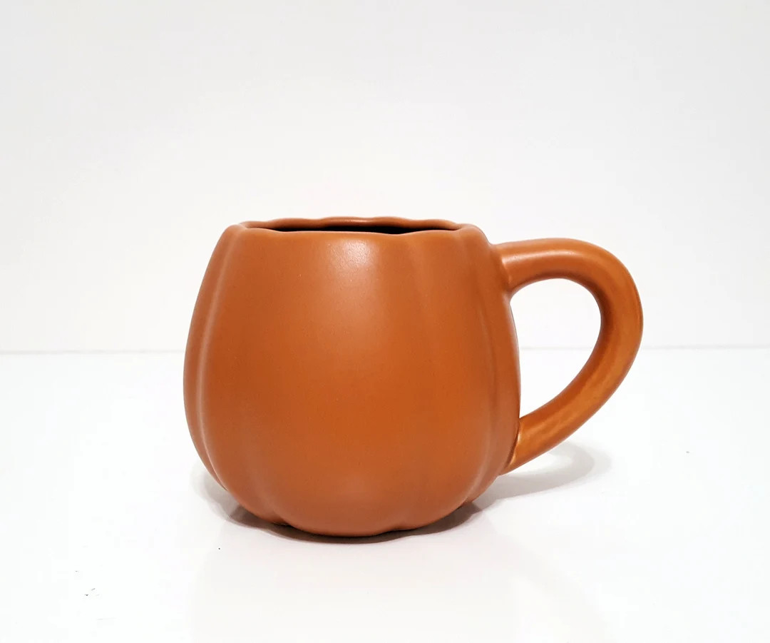 NEW Halloween Orange Pumpkin Mug 18.6 OZ Domomite - Etsy | Etsy (US)