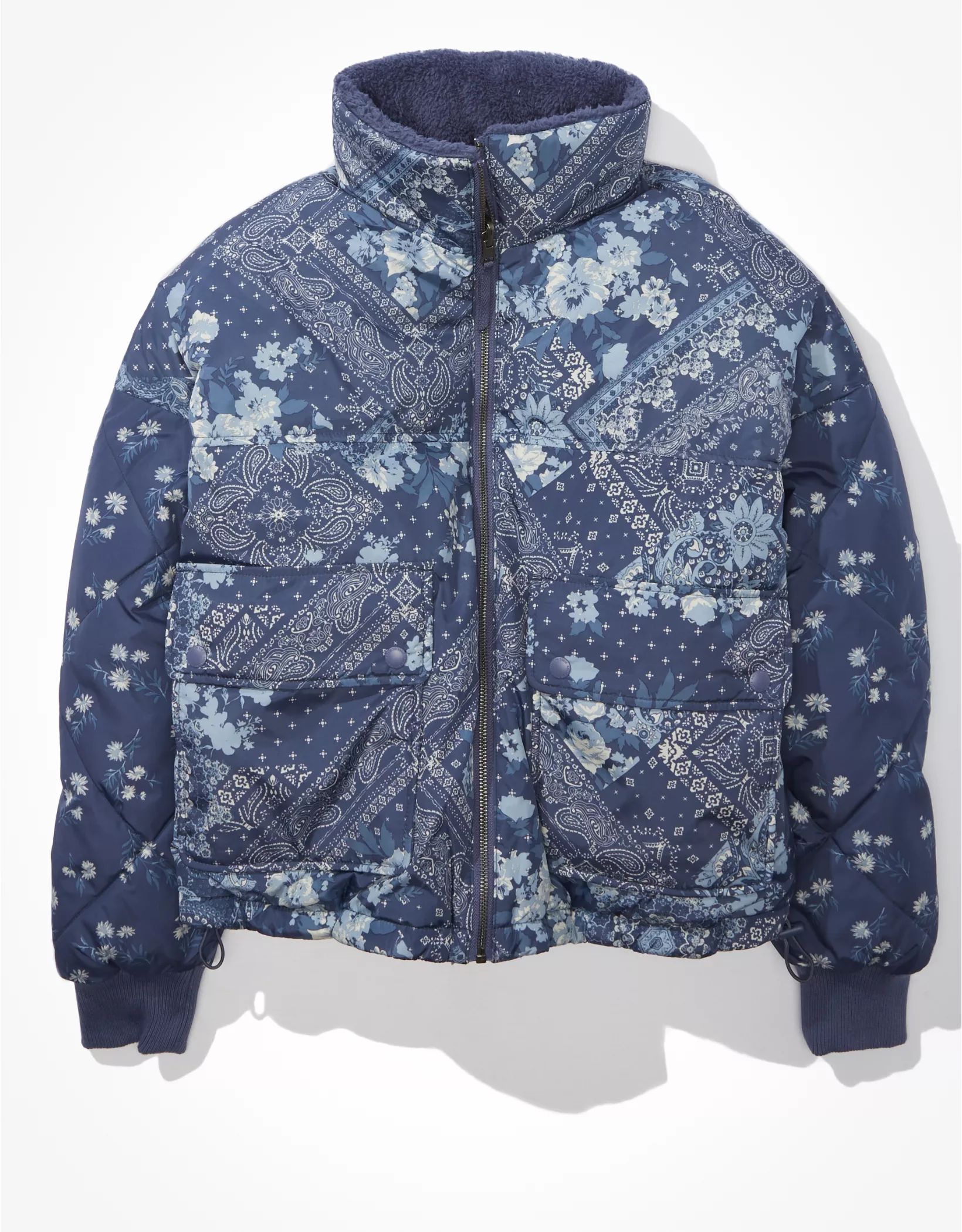 AE Reversible Chill Puffer | American Eagle Outfitters (US & CA)
