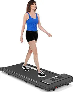 Walking Pad, Under Desk Treadmill for Home Office, DAEYEGIM 2 in 1 Portable Walking Treadmill wit... | Amazon (US)