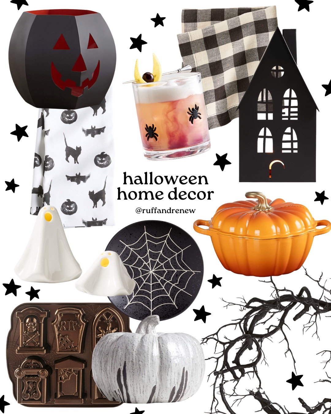 Halloween decor / Halloween decorations / Halloween home / Halloween entertaining / crate and barrel / 

#LTKHalloween #LTKSeasonal