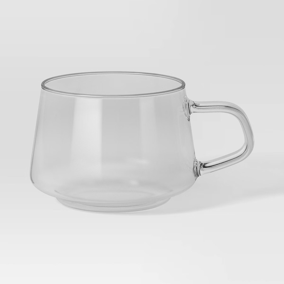 14.88oz Glass Stacking Mug Clear - Threshold™ | Target