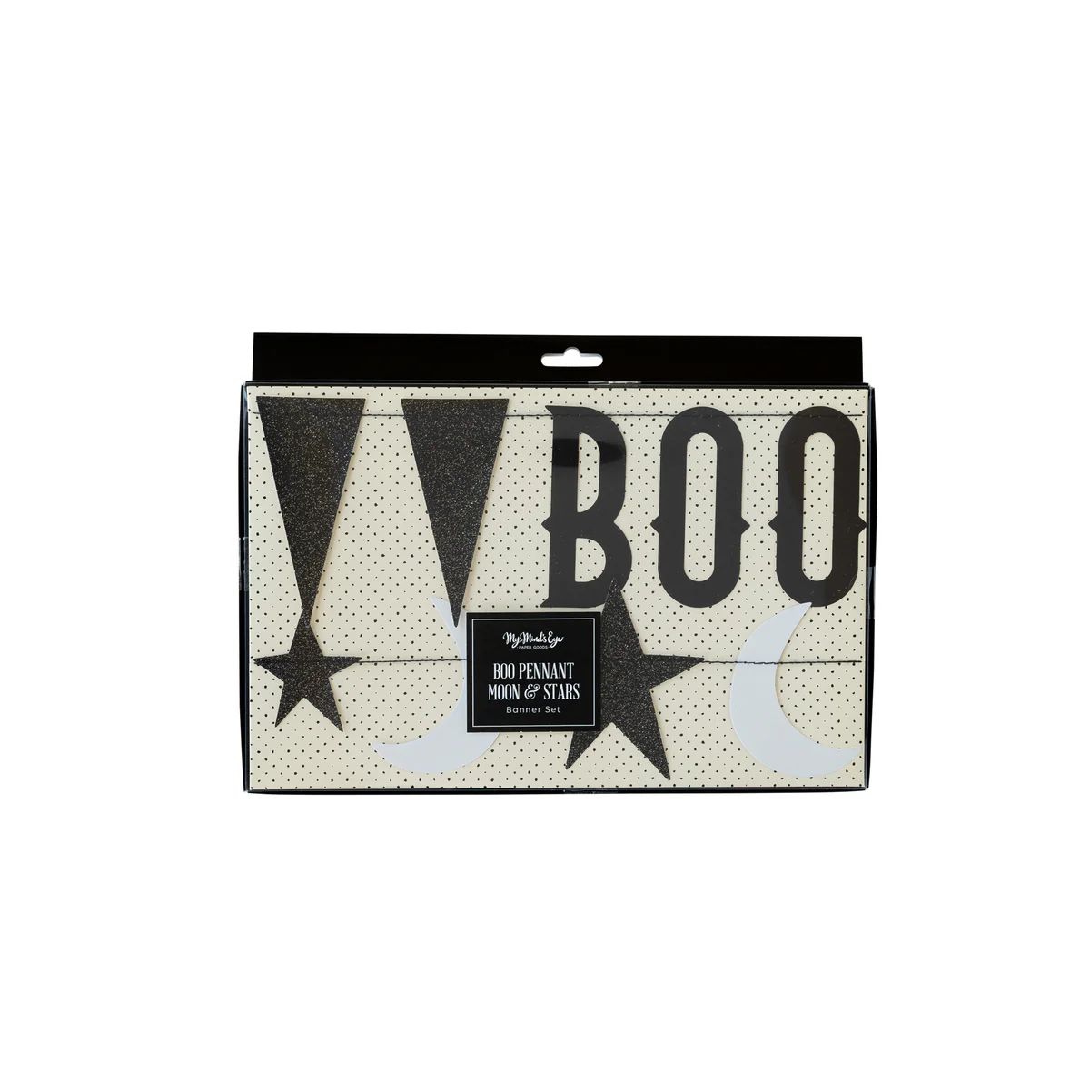 Vintage Halloween Boo With Stars Banner Set | My Mind's Eye