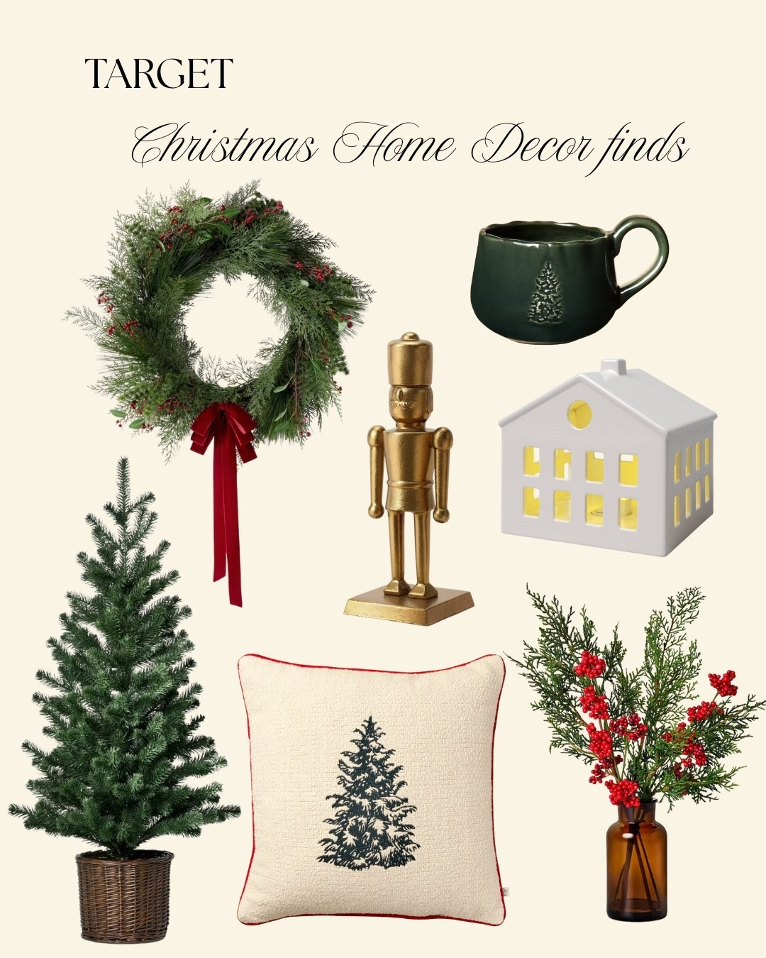 Target Christmas Decor!!

#LTKHome #LTKSeasonal #LTKHoliday