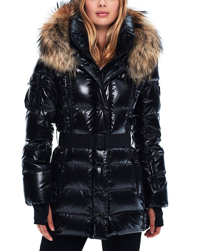 Millennium Fur Trim Down Coat | Bloomingdale's (US)