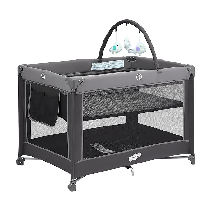 Pamo Babe Portable Playpen Foldable Playard Portable Crib for Baby and Toddlers | Amazon (US)