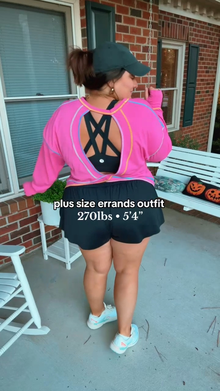 Running errands but still cute about it 😌 When the outfit is cute, the day is better 🩷 #plussizefashion #casualoutfits #affordable #amazonfinds #plussize

#LTKFindsUnder50 #LTKPlusSize #LTKActive