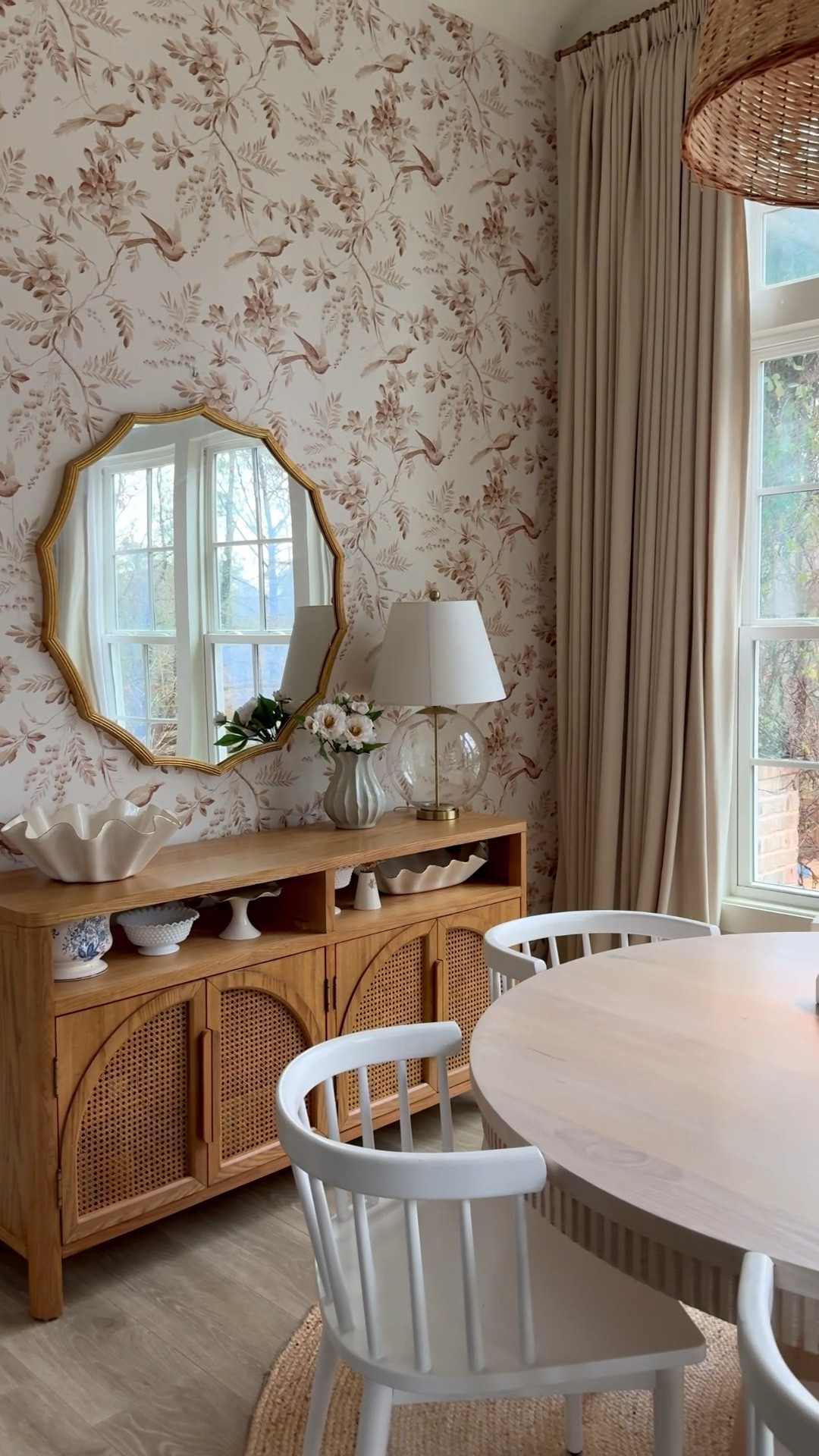 Our dining room got a major upgrade with this stunning rattan sideboard from @hernest_official ! Not only does it provide so much storage but the quality and craftsmanship are top notch! One of the best parts is that it shipped completely assembled 👐🏼👊🏼! Skot was super excited about that! 

You can save up to $400 on this piece and more during their New Year Sale! 

#LTKHome