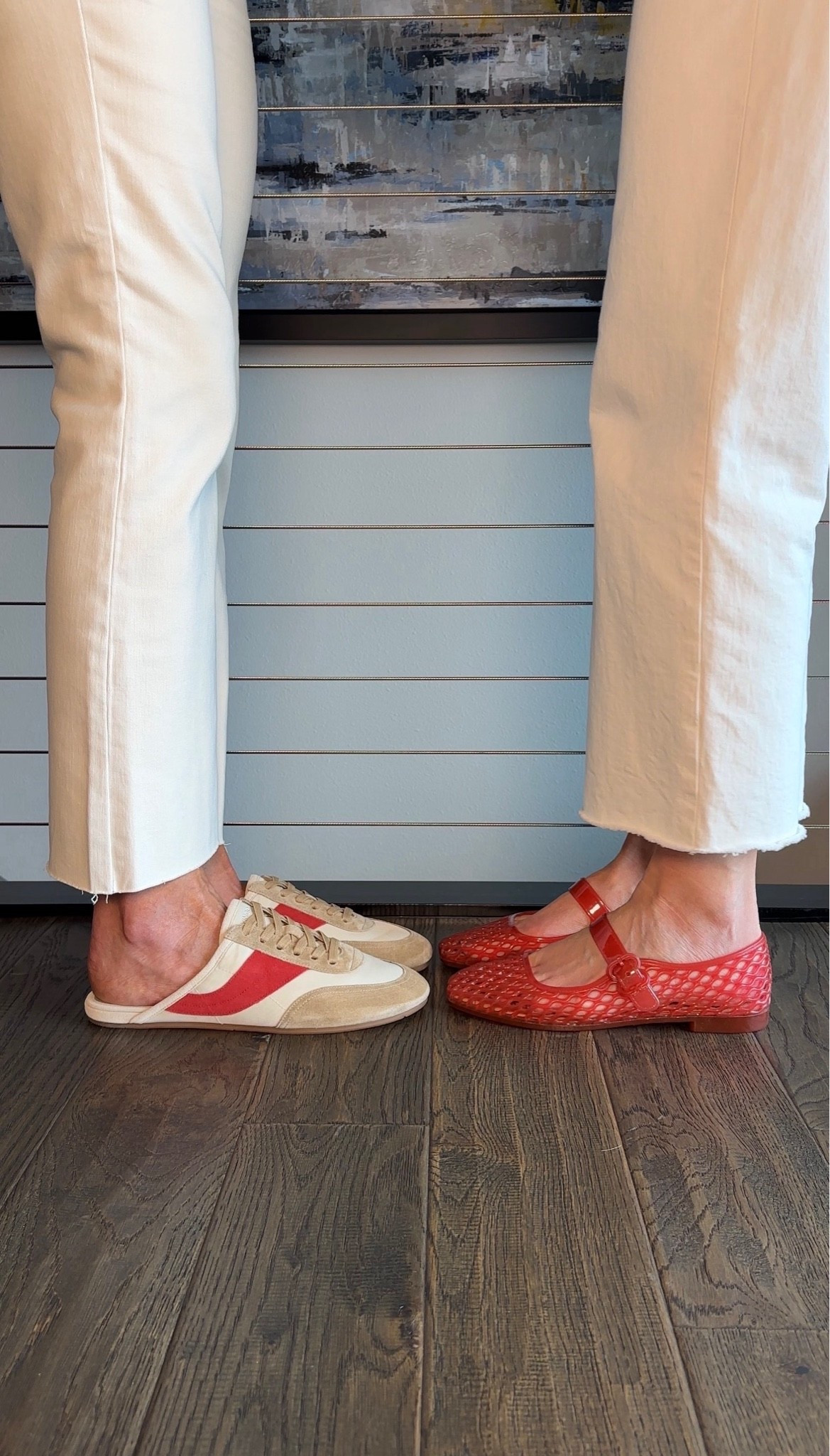 Summer shoes are here and we're loving them! 🥰 We love a jelly flat  and these sneaker mules are super fun!

#LTKSeasonal #LTKOver40