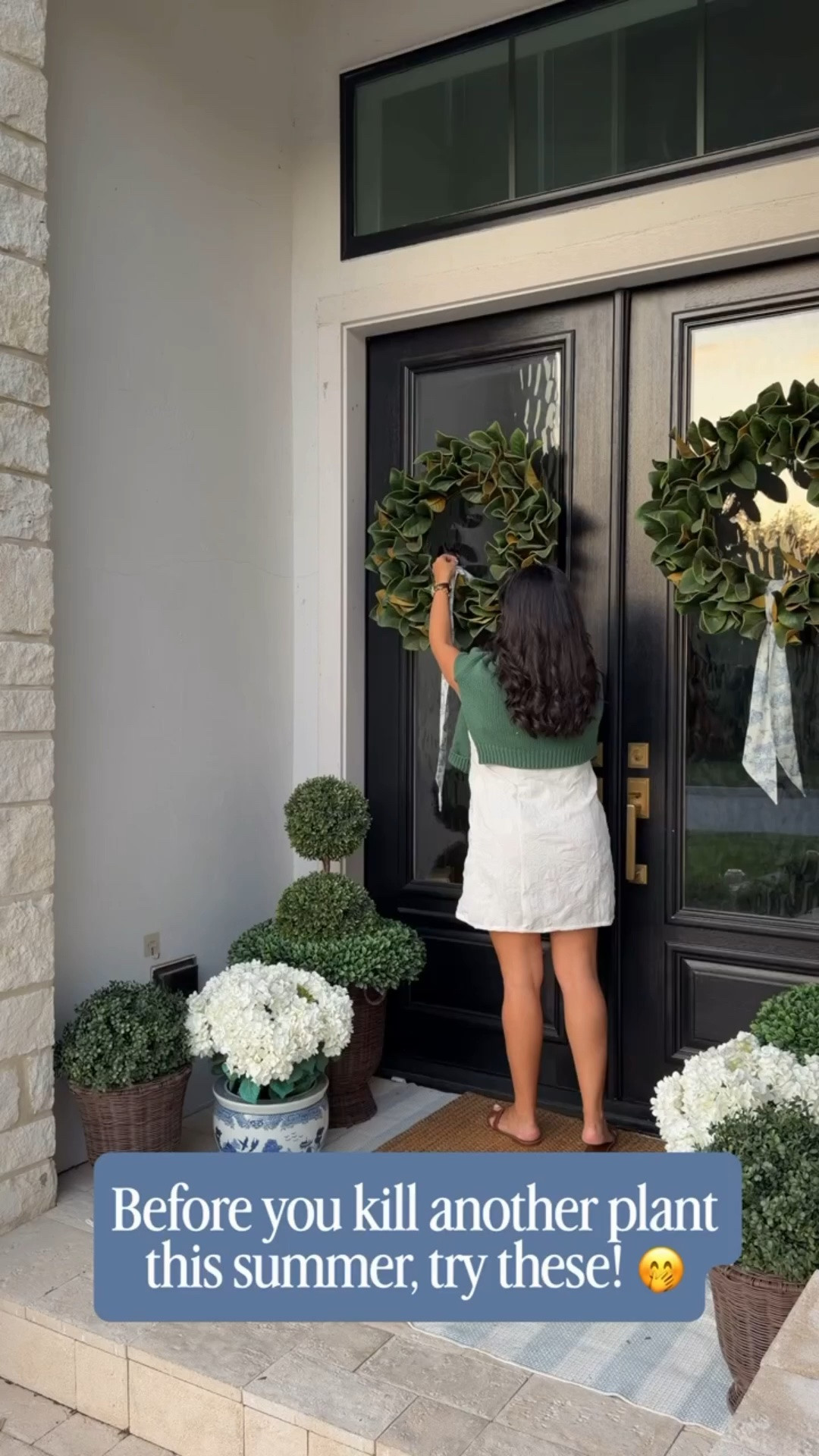 A highly-rated favorite faux greens 
Follow me @miriamobrien  on IG and TikTok 
#amazon#porch#faux

#LTKSeasonal #LTKOver40 #LTKHome