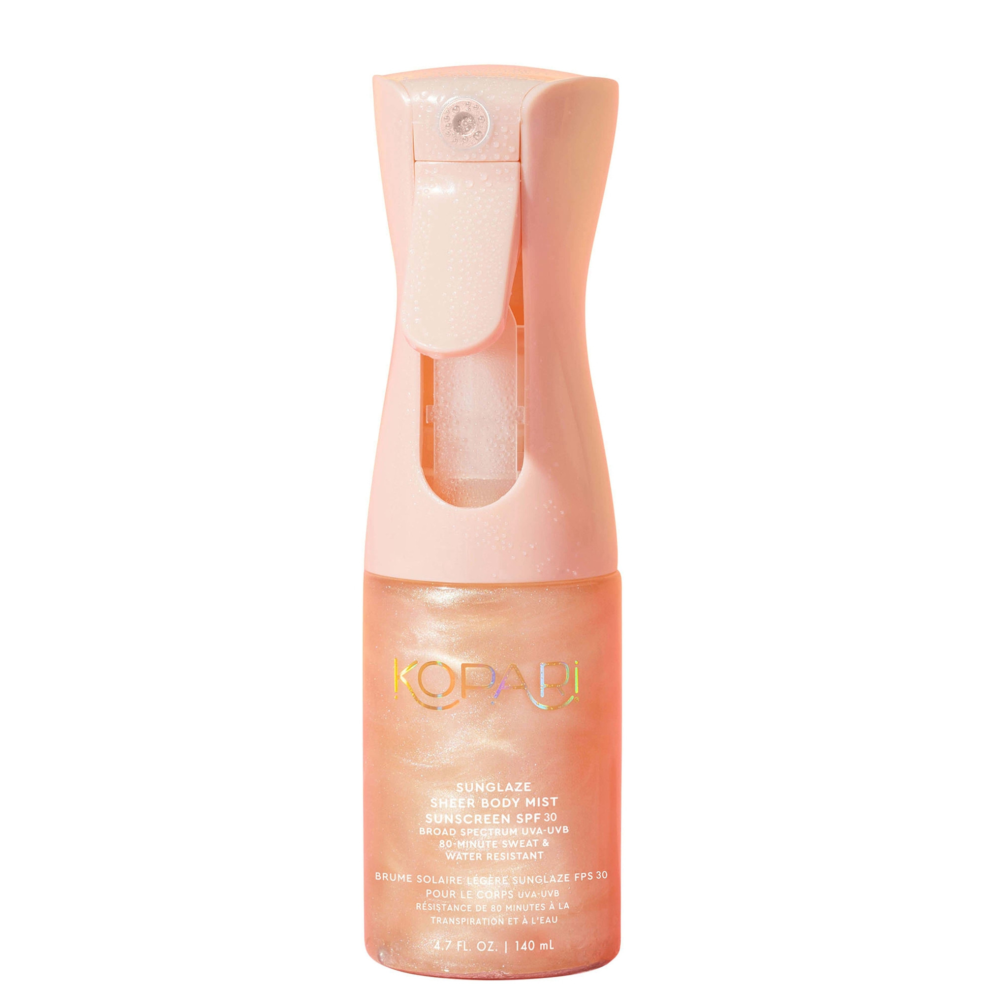 Kopari Beauty Sunglaze Sheer Body Mist Sunscreen SPF 30 140ml | Cult Beauty