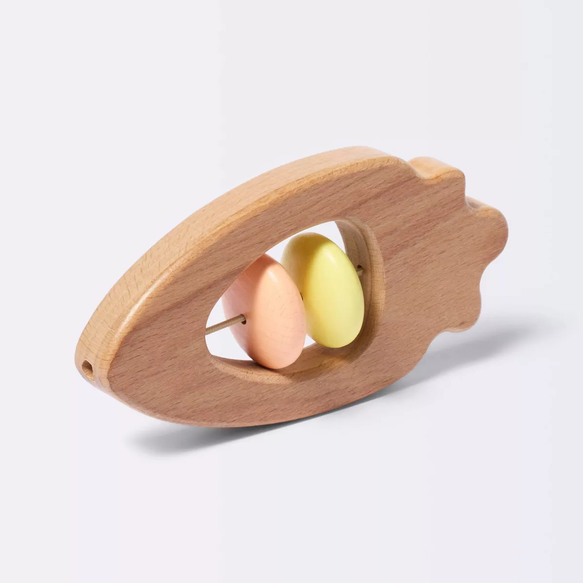 Wooden Baby Rattle - Easter Carrot - Cloud Island™ | Target