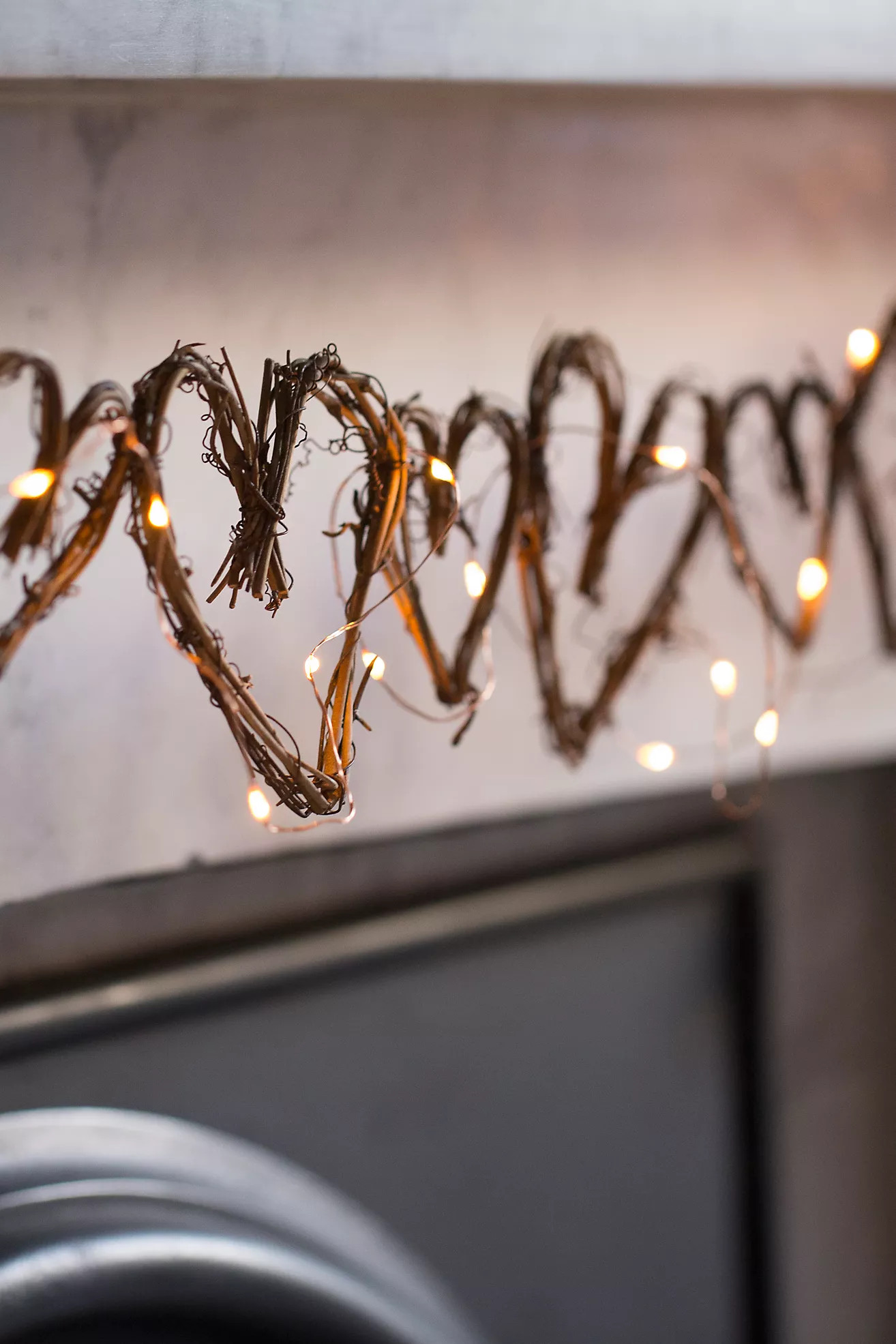 Grapevine Hearts Garland | Anthropologie (US)
