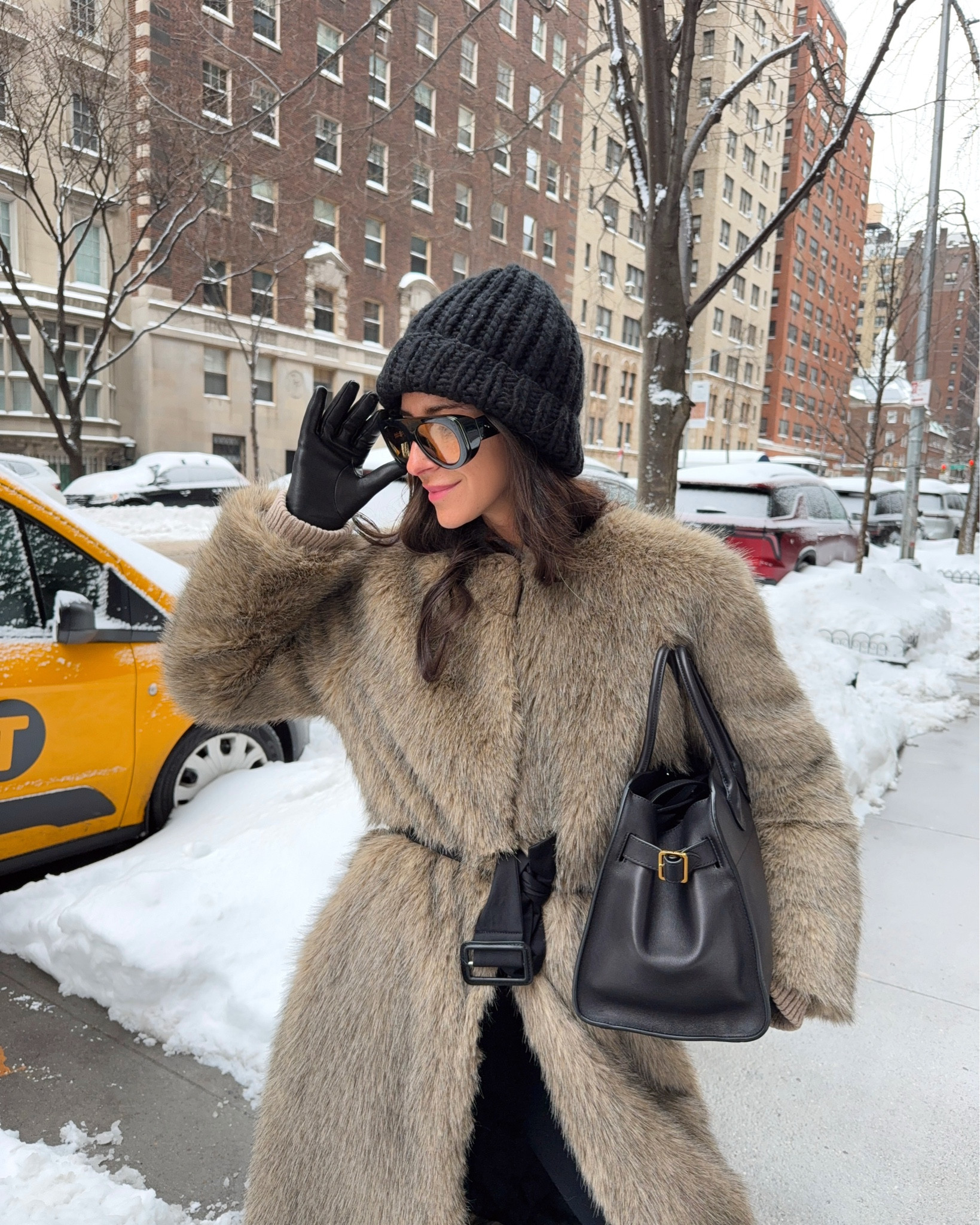 staying warm in some of my @Shopbop favorites