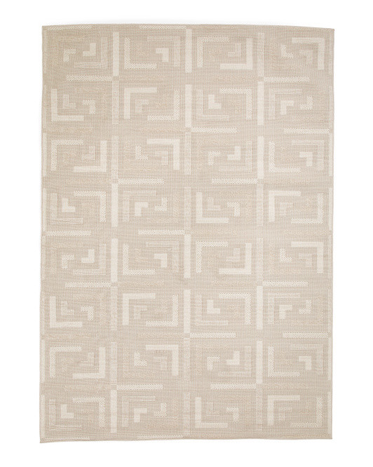 Made In Turkey 5x7 Modern Textured Rug | TJ Maxx