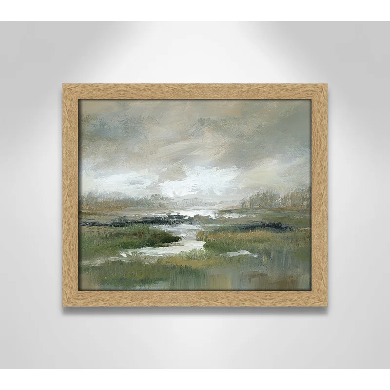 Misty Inlet Framed On Paper by Nan Print | Wayfair North America