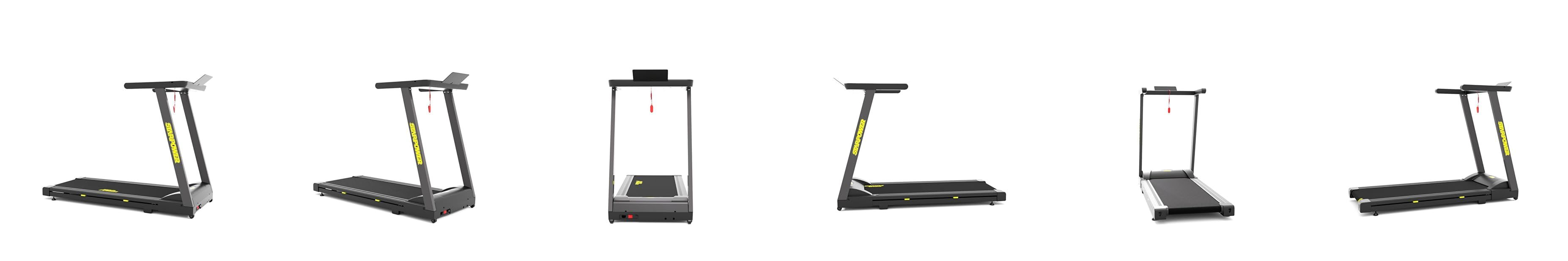 SSPHPPLIE 300 lb Capacity Foldable Treadmill - 3.0HP Portable Folding Treadmills for Home & Office, with Online Events, 12 Programs(App) (Yellow Logo) 1 | Amazon (US)