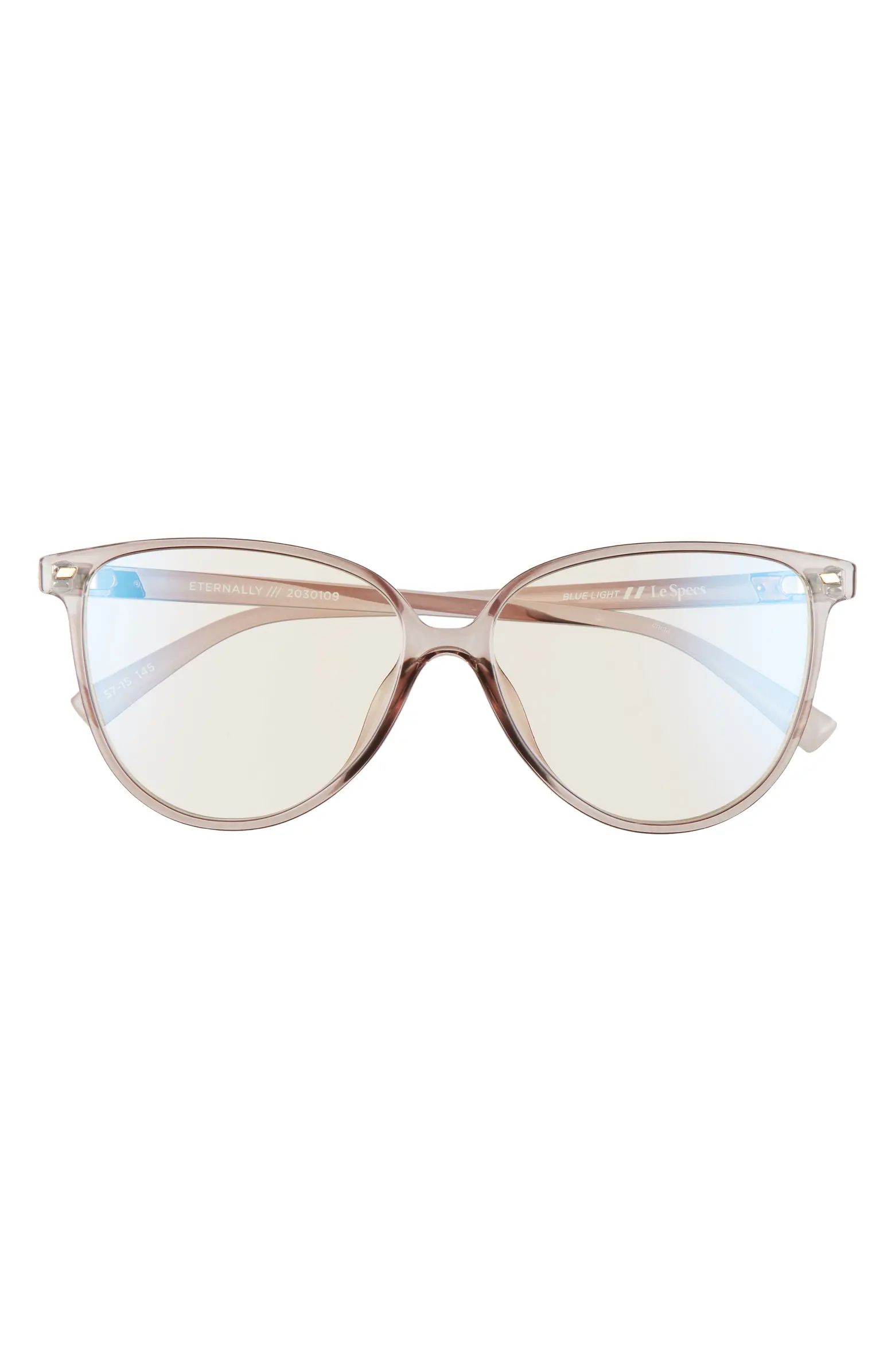 Le Specs Eternally 57mm Blue Light Blocking Glasses | Nordstrom | Nordstrom
