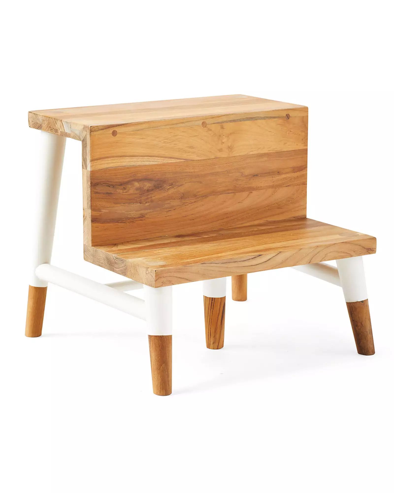 Teak Step Stool | Serena and Lily