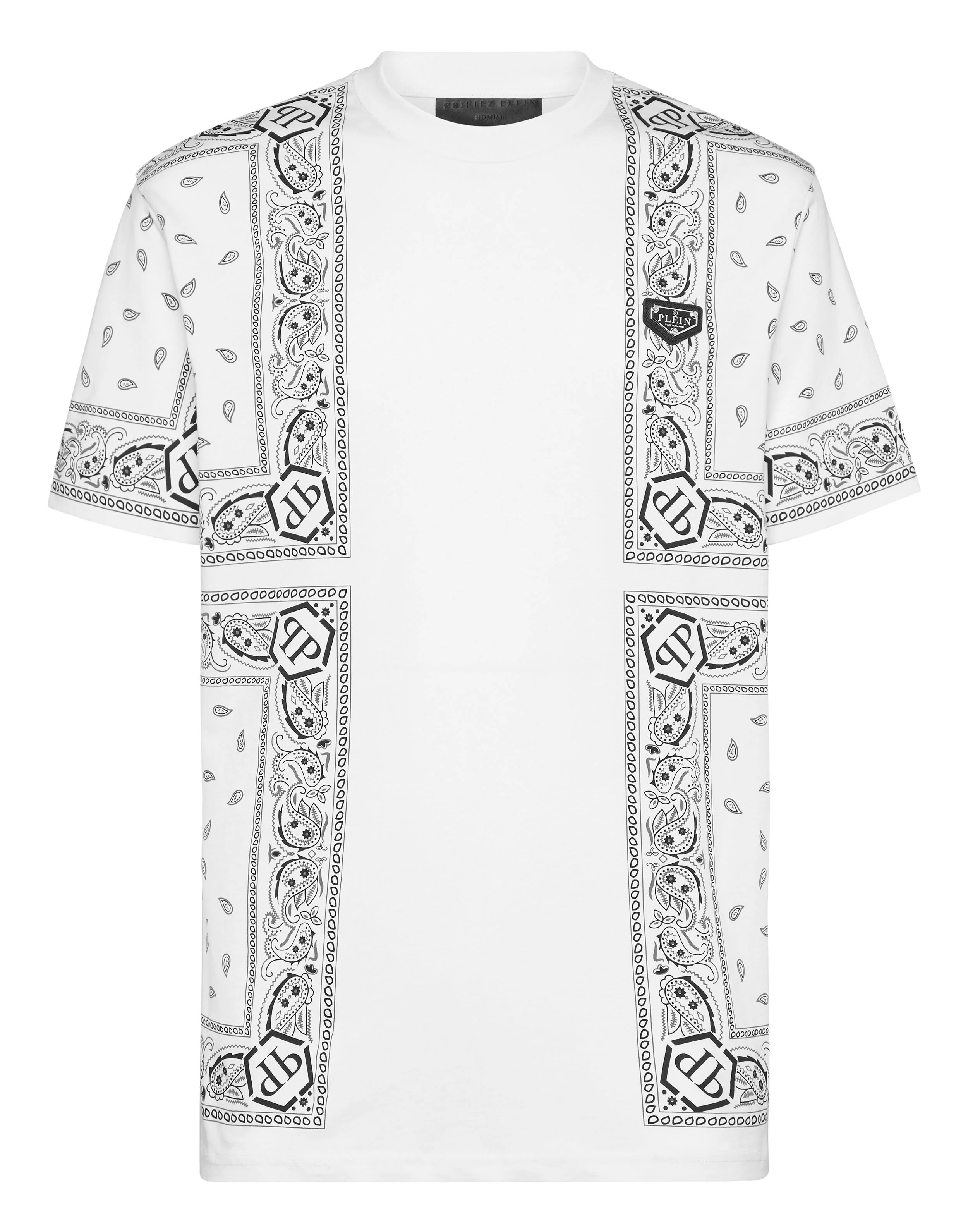Round Neck T-Shirt Paisley | Shop Simon