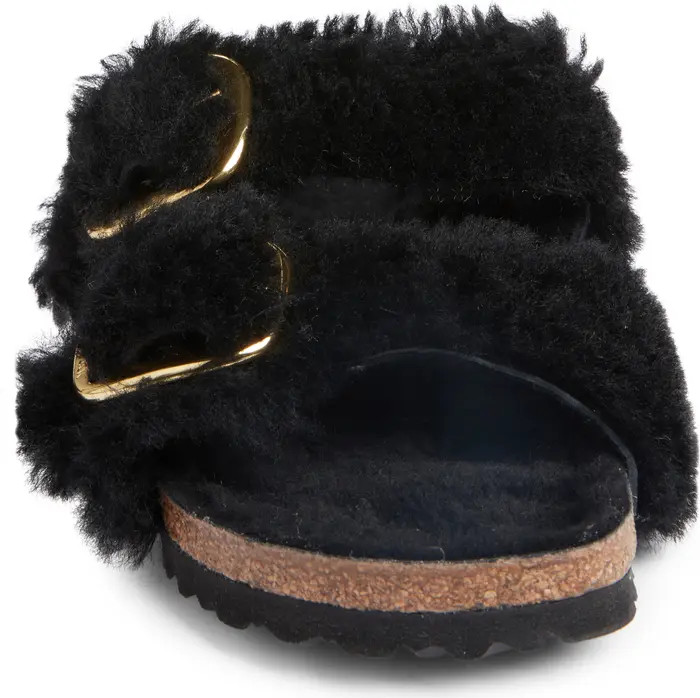 Birkenstock Arizona Big Buckle Genuine Shearling Sandal - Discontinued (Women) | Nordstromrack | Nordstrom Rack