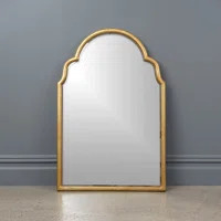 Perri Arch Wood Wall Mirror | Wayfair North America