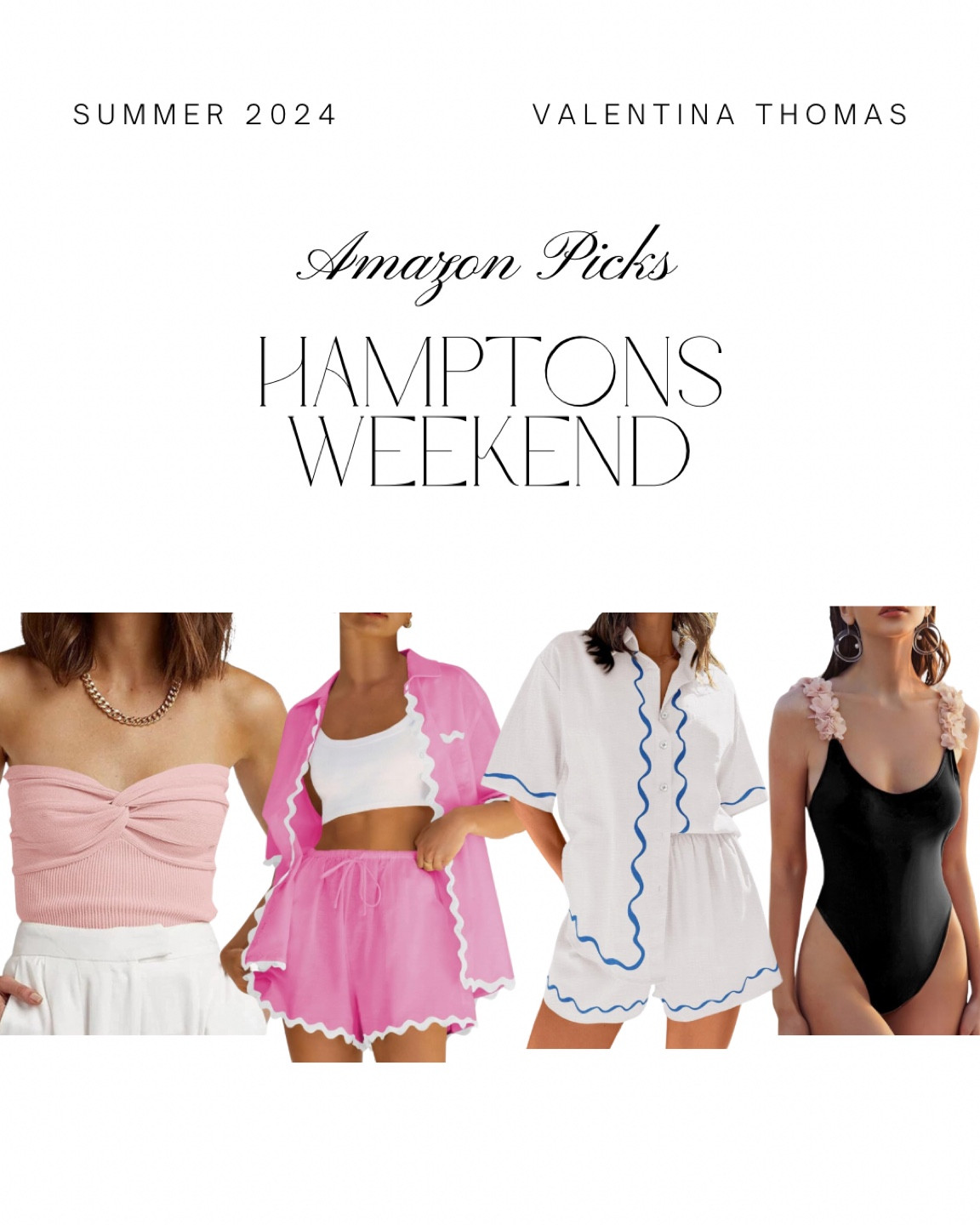 Had a lovely summer weekend in the Hamptons & my outfits were a HIT! All from Amazon! 🩷✨ 

#LTKTravel #LTKSeasonal #LTKFindsUnder50