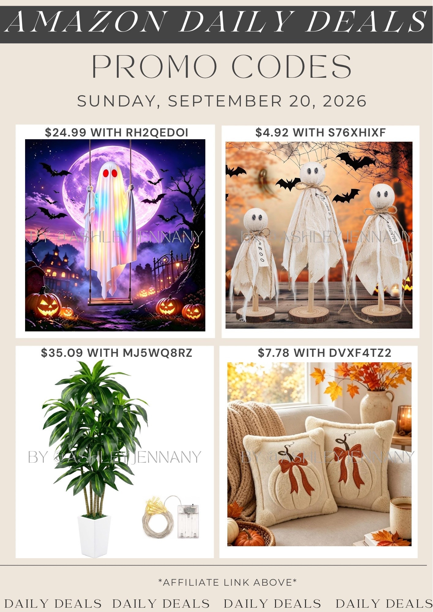 Amazon deals

#LTKSeasonal #LTKHome #LTKSaleAlert