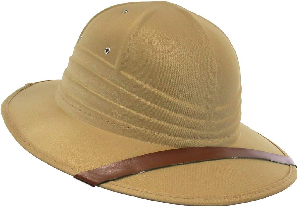 Nicky Bigs Novelties Adult British Pith Helmet Jungle Safari Zoo Keeper Sun Hats Explorer Guide H... | Amazon (US)