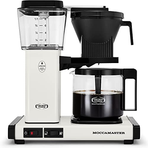 Moccamaster 53933 KBGV Select 10-Cup Coffee Maker, Off-White, 40 ounce, 1.25l | Amazon (US)
