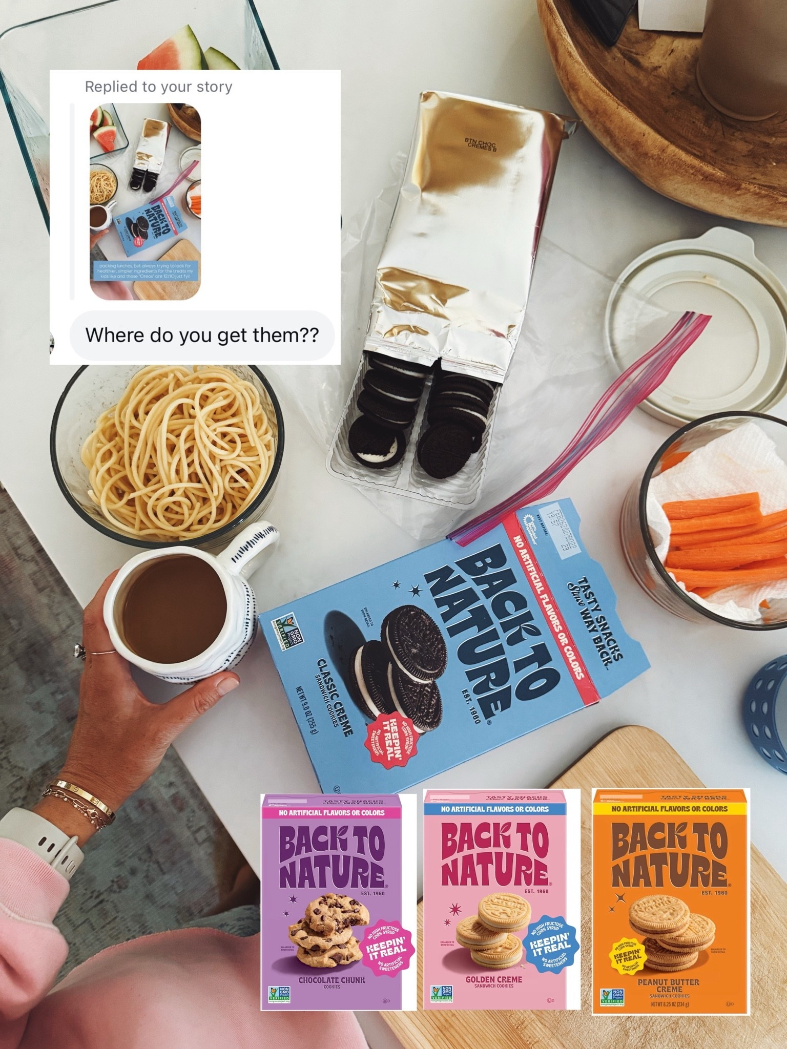 healthy “Oreos” with more simple clean ingredients that actually taste good and my kids love.

#LTKmomlife #LTKKids