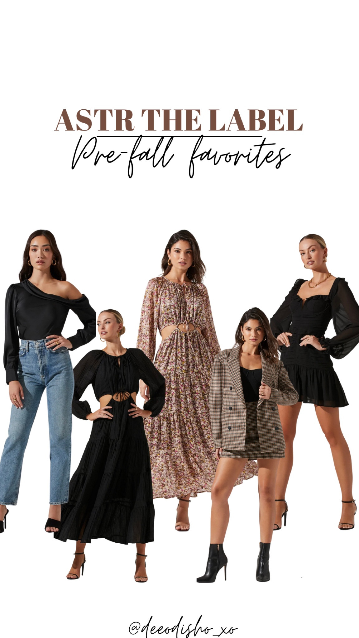 ASTR The Label  Pre-fall Favorites!🖤🤎

#prefall #fallfavorites #fallstyle #falllooks #falloutfits #psltseason #astr #astrthelabel #astrfallstyle #everydaystyle #vacationstyle #astrnewarrivals #falldresses #fallsets #fall #bumpstyle #bumpfriendly #autumnstyle 

#LTKstyletip #LTKSeasonal