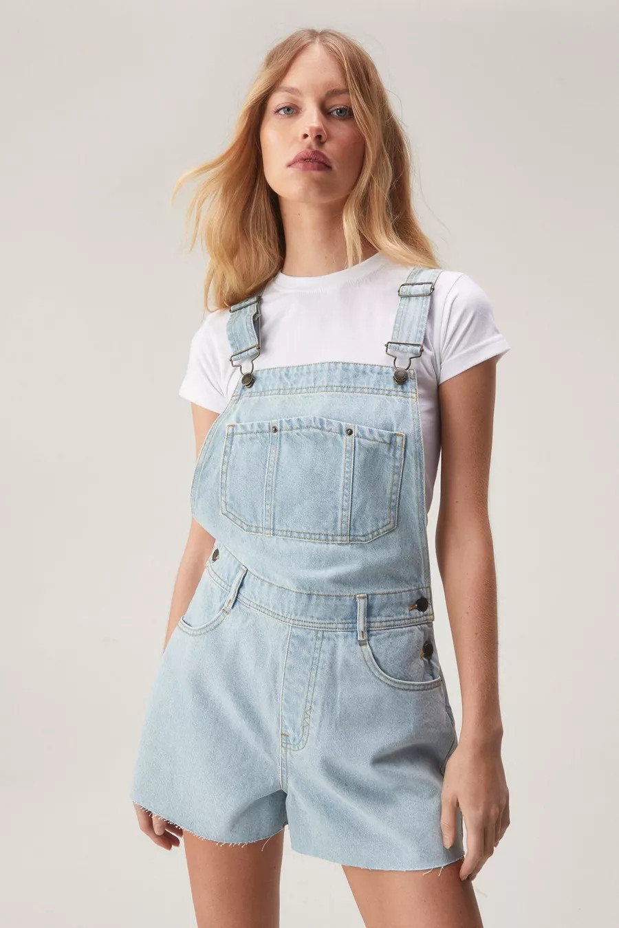 The Denim Short Dungarees | Nasty Gal US
