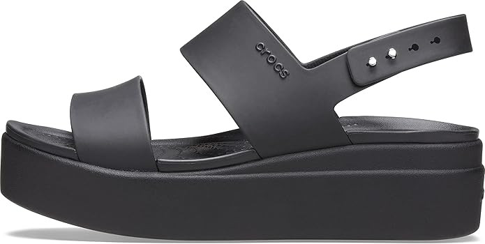 Crocs Women's Brooklyn Low Wedges Sandal | Amazon (US)