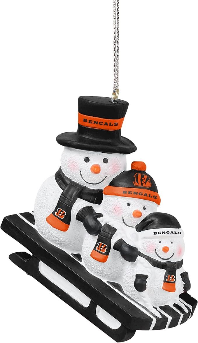 foco NFL Unisex-Adult Sledding Snowman Holiday Christmas Tree | Amazon (US)