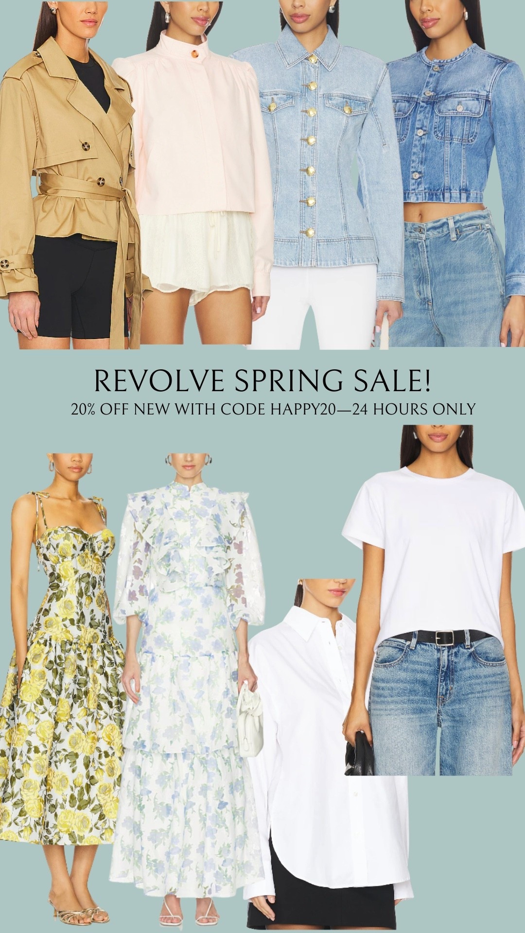 Revolve sale picks! Use code HAPPY20 🌷

#LTKspring #LTKspringtrends #LTKSeasonal