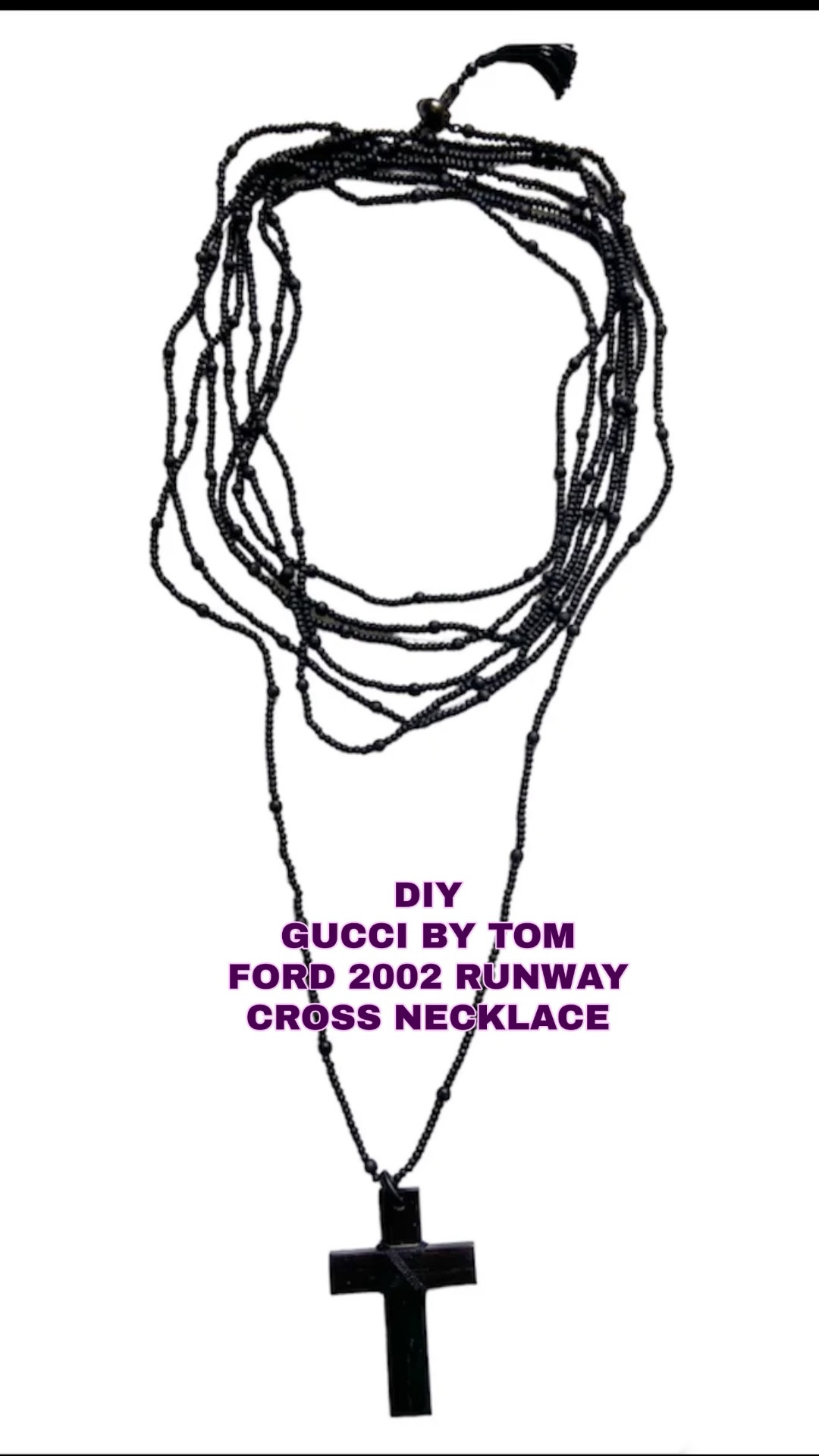 DIY gucci by tom ford 2002 runway necklace🖤📿

#LTKSaleAlert #LTKFindsUnder50 #LTKStyleTip