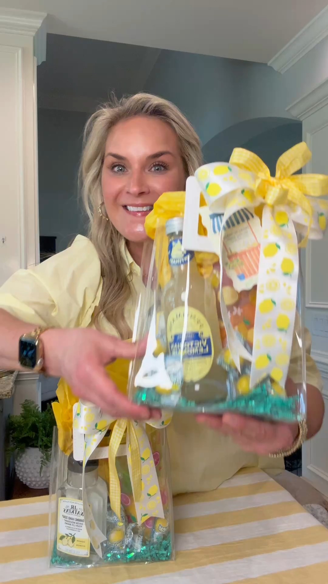 A little sunshine, a lot of citrus—the perfect end of year teacher gift. 

This lemon-themed end-of-year teacher appreciation gift is fresh, fun, and full of sunshine — perfect for showing your gratitude as the school year wraps up.

I added a reusable lemon tumbler, lemon-scented hand soap, cheerful lemon notepad, Old-fashioned lemonade in a glass bottle, & classic Lemonheads candy. 

Brighten your favorite teacher’s day with a citrusy surprise they’ll actually use and love!

The gift tag is my bio on Instagram for you to print. 


#TeacherAppreciationGift #EndOfSchoolGift #LemonGiftBasket #LemonThemeGift #TeacherThankYou #CitrusGiftIdeas #LemonLover #DIYTeacherGift #GiftBasketInspo #LemonGiftIdeas #SummerTeacherGift #thesassyoak #teachergiftideas #teachergift #teacherappreciationweek 

#LTKFamily #LTKParties #LTKKids