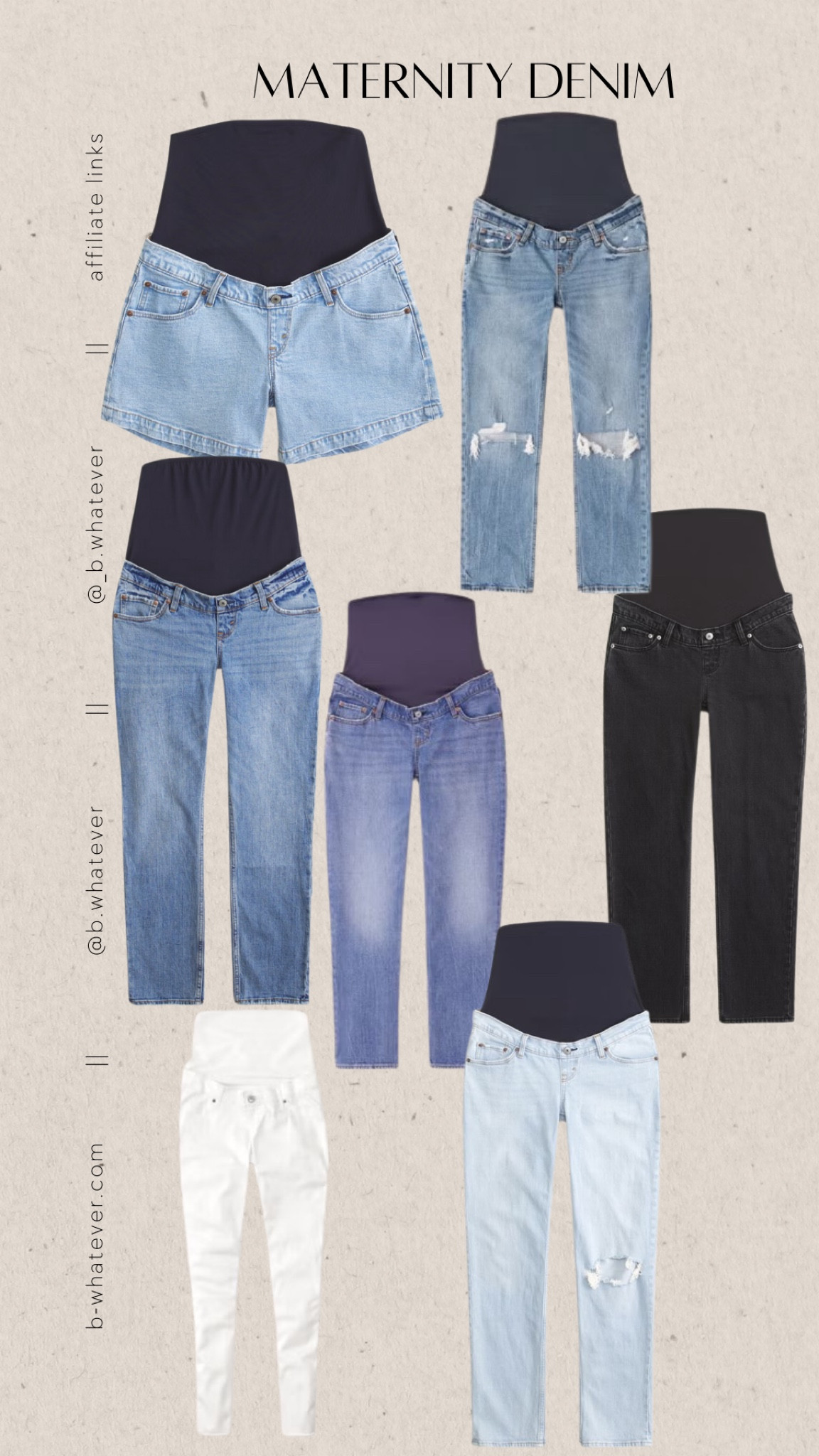 Maternity Jeans and Jean shorts from Abercrombie & Fitch! 90’s style jeans and dad shorts with maternity belly panel! 


#denim #maternity #jeans #dadshorts #maternityjeans #afdenimsale #LTKxAF

#LTKStyleTip #LTKWorkwear #LTKBump