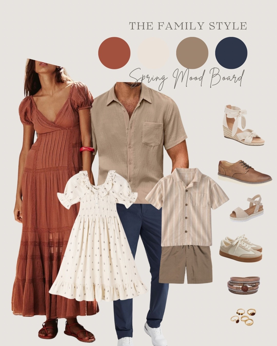 So in love with this free people dress!! And this overall spring family look for your next photo session 📷 